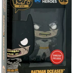 Promo 😀 Funko POP! Pin Batman DCeased Exclusive Large Enamel Pin SE ⌛