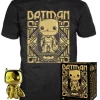 Deals 🛒 Funko DC Gold Batman Exclusive Vinyl Figure & T-Shirt [Small] 👍 -DC Comics Shop funkodcgoldbatshirtsmall