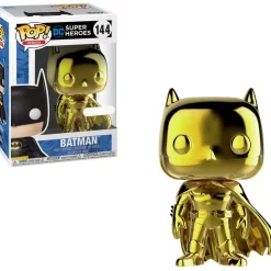 Deals 🛒 Funko DC Gold Batman Exclusive Vinyl Figure & T-Shirt [Small] 👍 -DC Comics Shop funkodcgoldbatshirtsmall inset2