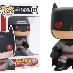 Best deal 🎁 Funko DC POP! Heroes Thomas Wayne Exclusive Vinyl Figure #132 [Batman from Flashpoint, Damaged Package] 😉