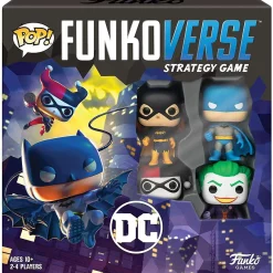 New 🥰 DC POP! Funkoverse 100 Strategy Board Game Base Set 🎁