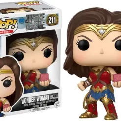 Best reviews of 🌟 Funko DC Justice League Movie POP! Heroes Wonder Woman & Mother Box Exclusive Vinyl Figure #211 🔔