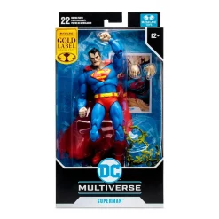 Hot Sale ✔️ McFarlane Toys DC Multiverse Gold Label Collection Superman Exclusive Action Figure [Hush, Angry Laser Eyes & Kryptonite Infused Poison Ivy] ✨ -DC Comics Shop goldlabelhush inset3