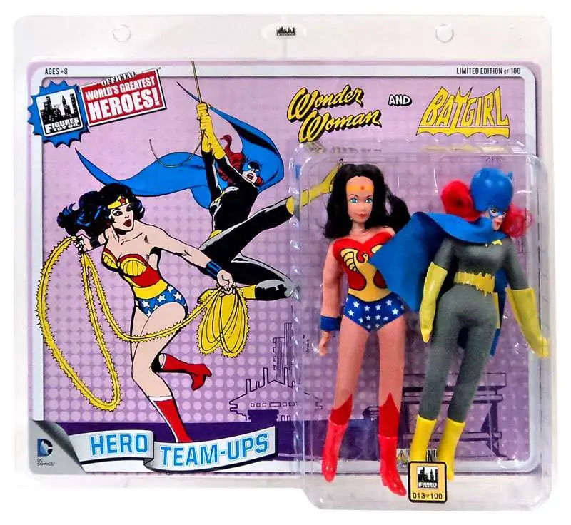 Cheapest ✔️ DC World's Greatest Super Heroes Retro Two-Pack Series 2 Wonder 🛒 Woman & Batgirl Retro Action Figures ✨ 3 Cheapest ✔️ DC World's Greatest Super Heroes Retro Two-Pack Series 2 Wonder 🛒 Woman & Batgirl Retro Action Figures ✨