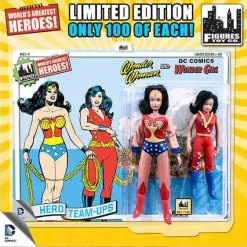 Top 10 ❤️ DC World's Greatest Super Heroes Retro Two-Pack Series 3 Wonder 🛒 Woman & Wonder Girl Retro Action Figures ⭐