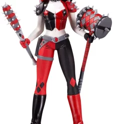 Deals 🔥 DC Red, White & Black Harley Quinn Resin Statue [Amanda Conner] (Pre-Order ships January) ⌛