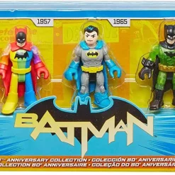 Flash Sale 🔔 Fisher Price DC Super Friends Imaginext Batman 80th Anniversary Collection Exclusive Figure 5-Pack ❤️