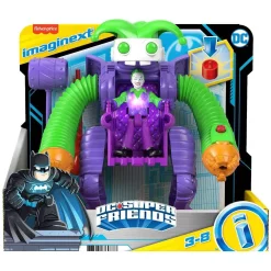 Flash Sale 👏 Fisher Price DC Super Friends Imaginext The Joker Battling Robot 3-Inch Figure Set 🔔