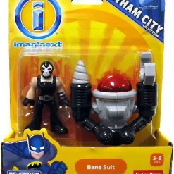 Best Pirce ✨ Fisher Price DC Super Friends Imaginext Gotham City Bane Suit Exclusive 3-Inch Mini Figure 💯