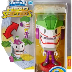 Best Pirce ✔️ Fisher Price DC Super Friends Imaginext Head Shifters The Joker & Laff Mobile Figure Set ✨
