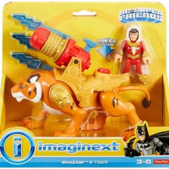 New โค๏ธ Fisher Price DC Super Friends Imaginext Shazam! & Tiger 3-Inch Figure Set ๐ฅฐ