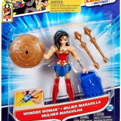 Top 10 🤩 Justice League Action JLA Power Connects Wonder ❤️ Woman Action Figure [4.5"] ❤️