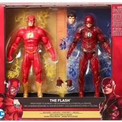 Flash Sale 👍 DC Justice League Movie Multiverse The Flash Exclusive Action Figure 2-Pack [From Page to Screen] ❤️