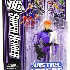 Wholesale 😀 DC Justice League Unlimited Super Heroes Elongated Man Action Figure [Purple Card] 😉
