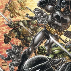 Deals 🔔 DC Batman / Teenage Mutant Ninja Turtles III #5 of 6 Comic Book [Kevin Eastman, Freddie Williams II Variant Cover] ⌛