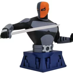 Hot Sale 😉 DC Batman The Animated Series Deathstroke 6-Inch Bust [Beware the Batman] 🎉