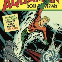 Best deal ⭐ DC Comics Aquaman 80th Anniversary #1B Comic Book [Michael Cho 1940's Variant] ❤️