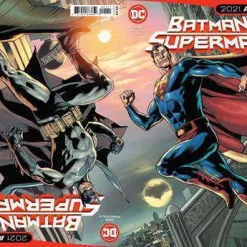 Wholesale 🧨 DC Comics Batman Superman 2021 Annual #1 Comic Book [Bryan Hitch Connected Flip Variant] ⭐