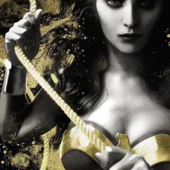 Buy ❤️ DC Comics Wonder 🤩 Woman Black & Gold #3B Comic Book [Joshua Middleton Variant] ⌛