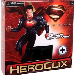 Cheap 🎁 Superman HeroClix Man of Steel Mini Game 🧨