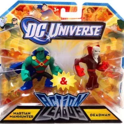 Brand new โจ DC Universe Action League Martian Manhunter & Deadman 3-Inch Mini Figures โ๏ธ