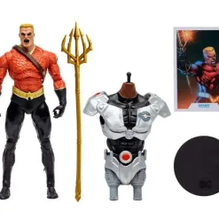 Buy 😀 McFarlane Toys DC Multiverse Build Cyborg Series Aquaman Exclusive Action Figure [Flashpoint] (Pre-Order ships September) 🥰 -DC Comics Shop mcfarlaneaquaman inset2
