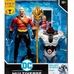 Buy 😀 McFarlane Toys DC Multiverse Build Cyborg Series Aquaman Exclusive Action Figure [Flashpoint] (Pre-Order ships September) 🥰 -DC Comics Shop mcfarlaneaquaman inset3
