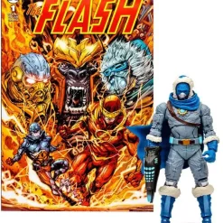 Best Pirce 🥰 McFarlane Toys DC Direct Page Punchers Captain Cold Action Figure & Comic Book [The Flash] (Pre-Order ships January) ⌛