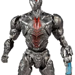 Promo 🌟 McFarlane Toys DC Multiverse Cyborg Action Figure [Helmeted, Justice League] ⭐ -DC Comics Shop mcfarlanecyborghelmet inset2
