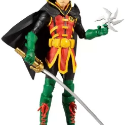 Promo 😍 McFarlane Toys DC Multiverse Robin Action Figure [Damien Wayne] 🎉