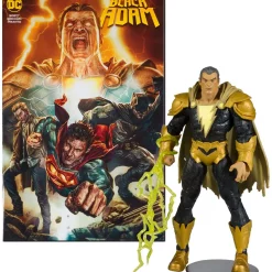 Cheap 🥰 McFarlane Toys DC Page Punchers Black Adam Action Figure & Comic Book ✔️ -DC Comics Shop mcppblkadam7inch inset2