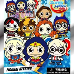 Wholesale ✨ DC 3D Figural Keyring Super Hero 🌟 Girls Mystery Pack [1 RANDOM Figure] ⌛