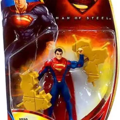 Best Sale 😉 Man of Steel Superman Action Figure [Concrete Crusher] ⌛