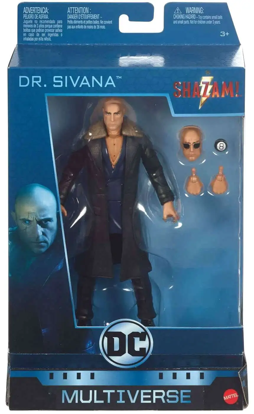 Discount ✨ DC Shazam Movie Multiverse Dr. Sivana Action Figure ✨ 3 Discount ✨ DC Shazam Movie Multiverse Dr. Sivana Action Figure ✨