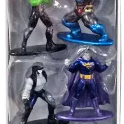 Top 10 ✔️ DC Nano Metalfigs Batman, Bizarro, Darkseid, Brainiac & Lobo 1.5-Inch Diecast Figure 5-Pack 👏