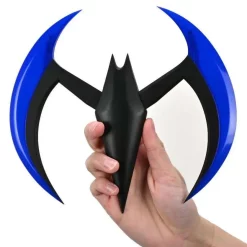 Cheap ✨ NECA Batman Beyond Batarang 8-Inch Long Prop Replica [Blue with Lights] 🔔 -DC Comics Shop necabatmanbeyondbatarang inset2