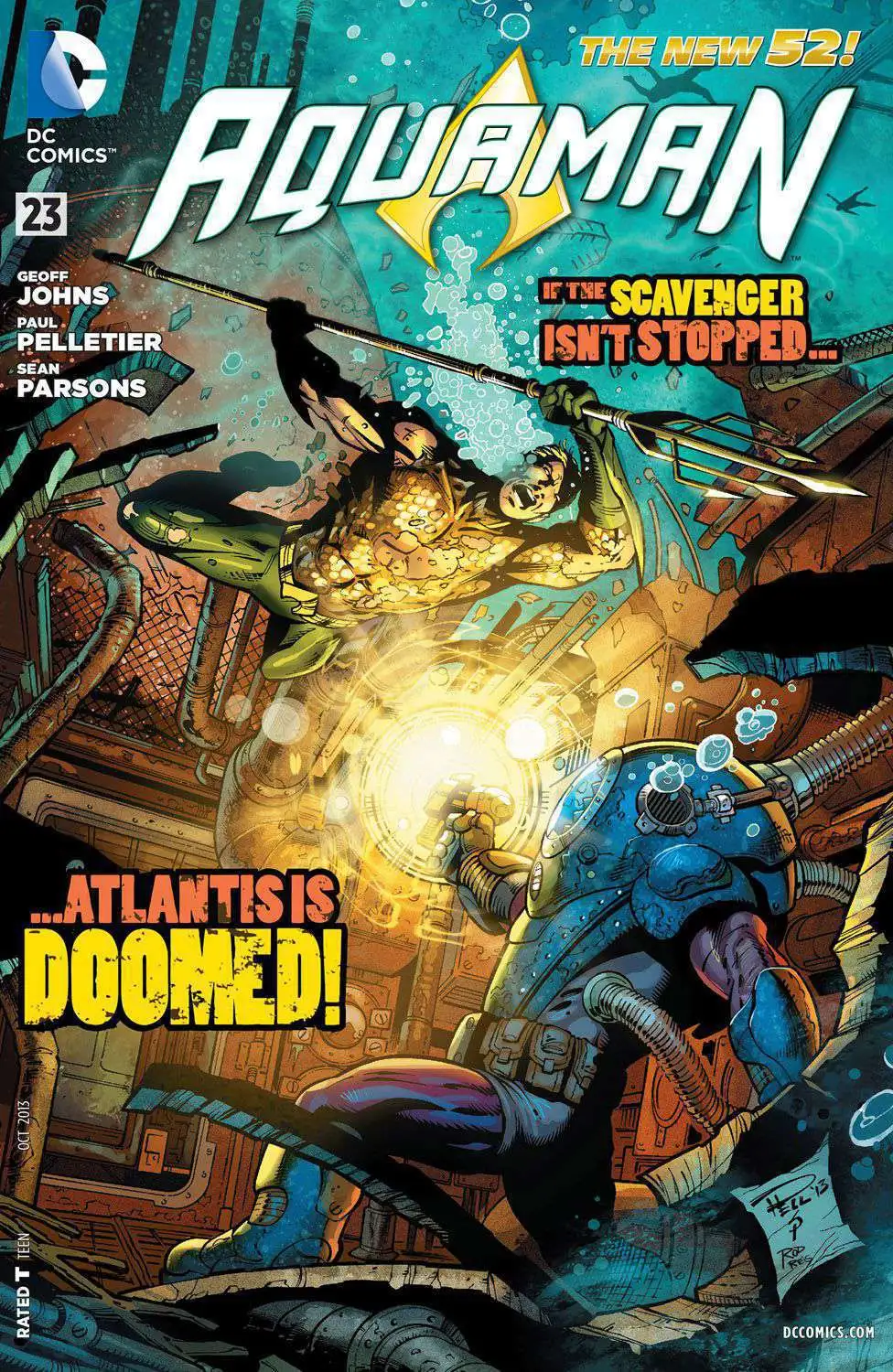 Coupon ๐ DC The New 52 Aquaman #23 Comic Book ๐ 3 Coupon ๐ DC The New 52 Aquaman #23 Comic Book ๐