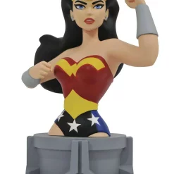 Budget 😉 DC Justice League Animated Wonder Woman 6-Inch Bust [Damaged Package] 😉