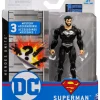 Budget 😀 DC Heroes Unite Superman Action Figures [Black Suit] 😀 -DC Comics Shop nov198808supermanblacksuit