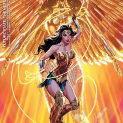 Flash Sale ⌛ DC Comics Future State The Next Batman #1 of 4 Comic Book [J Scott Campbell Wonder Woman 84 WW84 Variant] 😀