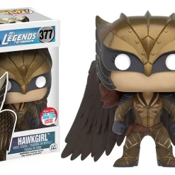 Best deal 🌟 Funko DC Legends of Tomorrow POP! Television Hawkgirl Exclusive Vinyl Figure #377 [Damaged Package] 🔔