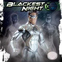 Hot Sale 🥰 DC Green Lantern Blackest Night Hal Jordan White Lantern Exclusive Action Figure ⭐