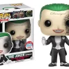 Deals ✨ Funko DC Suicide Squad POP! Heroes The Joker Exclusive Vinyl Figure #147 [Grenade] ✔️ -DC Comics Shop nycc2016ssjokerg