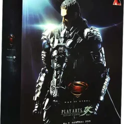 Hot Sale ✔️ Superman Man of Steel Play Arts Kai General Zod Action Figure 🥰