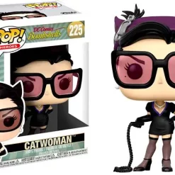 Budget ⭐ Funko DC Bombshells POP! Heroes Catwoman Vinyl Figure #225 [Black 🔥 Dress, Regular Version] 🤩