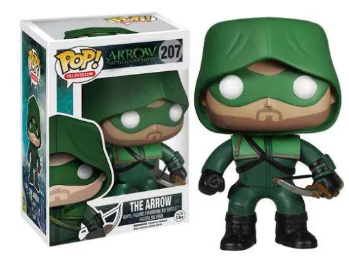 Brand new 🔥 Funko DC POP! Television The Arrow Vinyl Figure #207 [Damaged Package] 😉 -DC Comics Shop pophooddp