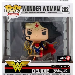 Buy ⭐ Funko DC Collection by Jim Lee POP! Heroes Wonder 🔔 Woman Exclusive Deluxe Vinyl Figure #282 🎁 -DC Comics Shop popjimwonder282 inset2