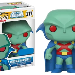 Coupon 🥰 Funko DC Justice League Unlimited POP! Heroes Martian Manhunter Exclusive Vinyl Figure #217 [217] 🎉