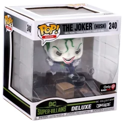 Brand new ✔️ Funko DC Collection by Jim Lee POP! Heroes The Joker Exclusive Deluxe Vinyl Figure #240 [Hush, Damaged Package] ⌛