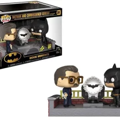 Cheap 😍 Funko DC Batman 80th Anniversary POP! Heroes Batman & James Gordon Deluxe Vinyl Figure #291 [Movie Moments] ⭐